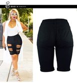 High Waist Denim Shorts for Women Trendy Casual Style Available in Multiple Sizes Wholesale Supply