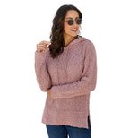 Womens Pullover Sweater Solid Color Knitted Long Sleeve Loose Fit Mid Length Casual Wear Fall Winter OEM