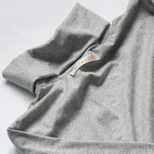 Womens Long Sleeve Turtleneck Bodycon T Shirt Stretch Cotton Comfortable Fit Chic Style Autumn W