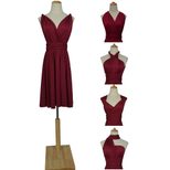 Versatile Bridesmaid Dress Adjustable Straps Plus Size Elegant Design Perfect for Weddings and S