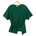 Womens Plus Size Short Sleeve T Shirt Casual Loose Fit Round Neck Fashionable Design Summer Wear