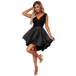Elegant Party Dress Mid Length Sequin V Neck Ruffle Hem Perfect for Evening Events Wholesale Ava