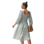 Floral Long Sleeve Dress for Women Casual Fit Spring Summer Collection customizable