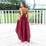Fashionable Sequin V Neck Spliced Evening Dress Womens Sleeveless Design Elegant Style Perfect f