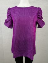 Sequin T Shirt for Women Short Sleeve Round Neck Summer Casual Wear Available in Multiple Sizes