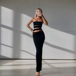 Fashionable Womens Bodycon Maxi Dress Slim Fit Trendy Design Spring Summer Style Wholesale Avail