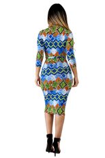 V Neck Pencil Dress for Women Milk Silk Fabric Elegant Spring Style custom packaging