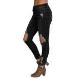 High Waisted Ripped Skinny Jeans for Women Slim Fit Winter Style Casual Wear Wholesale Available