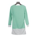Slim Fit Short Dress Solid Color Spring Collection Elegant Style Wholesale Available custom pack