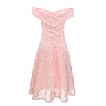 Off Shoulder Lace Dress for Women Elegant Evening Gown Perfect for Fall Winter Events
