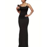 Bodycon Midi Dress Slim Fit Spaghetti Straps Elegant Design Perfect for Parties or Night Out Who