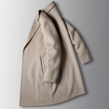 Mens Double Sided Wool Overcoat Mid Length Lightweight Business Casual Autumn Winter Collection