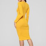 Womens Button Up Dress Stylish Solid Color Spring Fashion Sexy Fit Wholesale Available custom pa