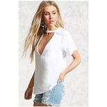 Womens Casual Loose Fit Short Sleeve T Shirt Deep V Neck Solid Color Summer Wear