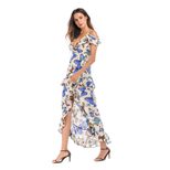 Womens Casual Maxi Dress Deep V Neck Asymmetrical Hem Sleeveless Perfect for Summer Events Whole