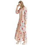 Long Sleeve Floral Maxi Dress for Women Elegant Fit Comfortable Fabric Perfect for Spring and Summer