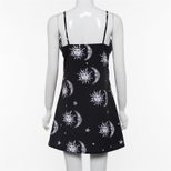 Spring Fashion V Neck Button Up Mini Dress Sexy Sleeveless Design Trendy Style Perfect for Parti