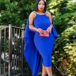 Fashionable Solid Color Backless Beaded Long Train Dress Slim Fit Elegant Design Perfect for Par
