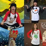 Womens Long Sleeve T Shirt Round Neck Print Design Autumn Casual Wear ready to ship