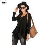 V Neck Loose Womens Sweatshirt Casual Lightweight Solid Color T Shirt Spring Fashion Wholesale A
