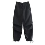 Womens High Waist Casual Jogger Pants Lightweight Breathable Fabric Spring Summer Style