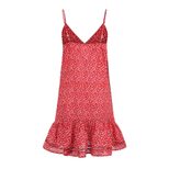 Floral Summer Dress for Women Ruffle Hem Spaghetti Straps Vacation Style Wholesale Available