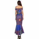 Off Shoulder Floral Bodycon Dress Sexy Elegant Comfortable Perfect for Parties and Special Occas