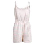 Striped Cotton Casual Jumpsuit Sleeveless Comfortable Fit Summer Style Wholesale Available custo