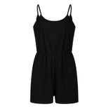 Striped Cotton Casual Jumpsuit Sleeveless Comfortable Fit Summer Style Wholesale Available custo