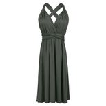 Versatile Bridesmaid Dress Adjustable Straps Plus Size Elegant Design Perfect for Weddings and S