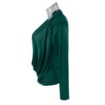 Womens Slim Fit Long Sleeve T Shirt Plus Size Trendy Design Comfortable Fabric Autumn Wear Whole