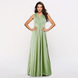 Cross Back Sexy Maxi Dress Adjustable Straps Elegant Design Perfect for Parties Wholesale Availa