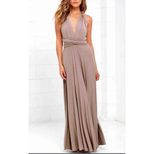 Cross Back Sexy Maxi Dress Adjustable Straps Elegant Design Perfect for Parties Wholesale Availa