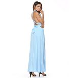 Cross Back Sexy Maxi Dress Adjustable Straps Elegant Design Perfect for Parties Wholesale Availa