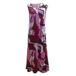Fashionable Floral Print Sleeveless Maxi Dress Elegant Design Comfortable Fabric Perfect for Sum