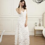 Elegant Backless Maxi Dress Sexy Lace Feather Details Lightweight Fabric Perfect for Parties and