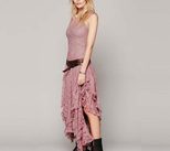 Irregular Hem Lace Dress Sexy Long Design Elegant Style Perfect for Parties Wholesale Available