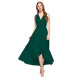 Cross Front Backless Bandage Dress Versatile Style Short Front Long Back Sexy Fit Perfect for Pa