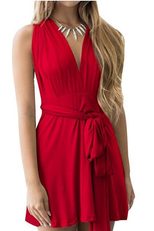 Sleeveless Backless Dress Elegant Design Lightweight Fabric Summer Style Perfect for Parties and
