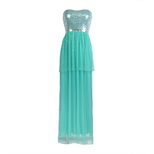 Elegant Strapless Tulle Dress Sexy Design Evening Gown Available in Various Sizes Ready to Ship