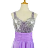 Long Bridesmaid Dress Sequin Embellishments Elegant Design Floor Length Perfect for Weddings and