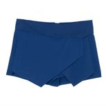 Layered Cross Over Skirt Shorts Irregular Design Comfortable Fit Versatile Style Perfect for Cas