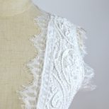 Lace Crochet Sleeveless V Neck Bodycon Dress Elegant Sexy Comfortable Perfect for Parties and Ni