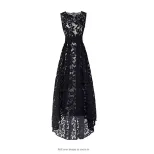 Lace Trim Mermaid Dress Elegant Evening Gown Perfect for Parties and Formal Events Available for