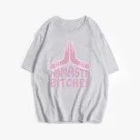 Womens Summer Graphic Print T Shirt Loose Fit Round Neck Short Sleeve 100 Cotton Casual Wear Who