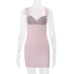 Sexy Bodycon Strapless Dress for Women Summer Collection Figure Hugging Gathered Design Perfect