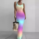 White Bodycon Maxi Dress Summer Collection Sleeveless Elegant Fit Perfect for Parties and Events