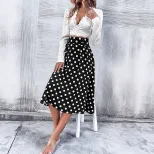 Elegant Long A Line Skirt for Women Ribbed Texture Slim Fit Sophisticated Style Perfect for Form