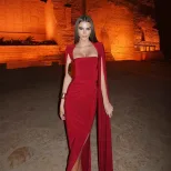 Elegant Long Dress Square Neck Water Sleeve Waist Cinching Solid Color Sexy Design Perfect for R