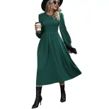 Elegant Womens Dress Autumn Winter Collection High Quality Fabric Stylish Design Perfect for Par